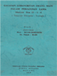 Image of Gagasan Kebangkitan Orang Mati Dalam Perjanjian Lama Menurut Dan 12:1-4 (Tinjauan Eksegetis-Teologis)