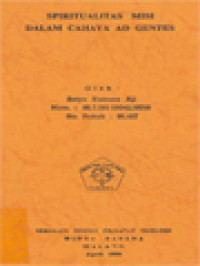 Image of Spiritualitas Misi Dalam Cahaya Ad Gentes