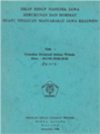 Image of Sikap Hidup Manusia Jawa Kerukunan Dan Hormat Suatu Tinjauan Masyarakat Jawa Kejawen