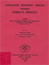 Image of Gagasan Tentang Tuhan Menurut Baruch Spinoza