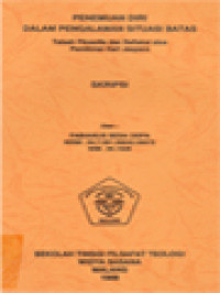 Image of Penemuan Diri Dalam Pengalaman Situasi Batas, Telaah Filosofis Dan Refleksi Atas Pemikiran Karl Jaspers