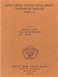 Image of Ekaristi Sebagai Perayaan Korban Menurut Sacrosanctum Concilium Artikel 47