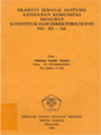 Image of Ekaristi Sebagai Jantung Kehidupan Komunitas Menurut Konstitusi Dan Direktorium SVD No. 301-316