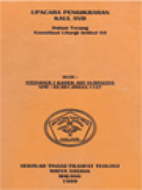 Image of Upacara Pengikraran Kaul SVD, Dalam Terang Konstitusi Liturgi Artikel 80