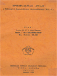 Image of Spiritualitas Awam (Menurut Apostolicam Actuositatem Art.4)