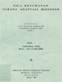 Image of Sila Ketuhanan Sarana Adaptasi Misioner