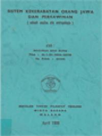Image of Sistem Kekerabatan Orang Jawa Dan Perkawinan (Sebuah Analisa Etis Antropologis)