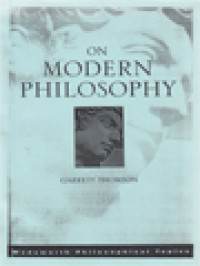 Image of On Modern Philosophy