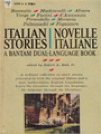 Image of Italian Stories-Novelle Italiana: A Bantam Dual-Language Book / Robert A. Hall (Edited)