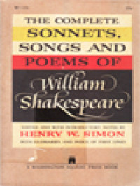 Image of The Complete Sonnets, Song And Poems Of William Shakespeare
