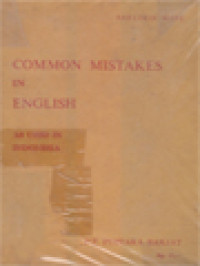 Image of Common Mistakes In English, As Used In Indonesia