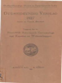 Image of Oudheidkundig Verslag 1927: Uitgegeven Door Het Koninklijk Bataviaasch Genootschap Van Kunsten En Wetenschappen