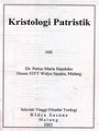Image of Kristologi Patristik