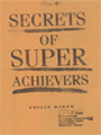 Image of Secrets Of Super Achievers