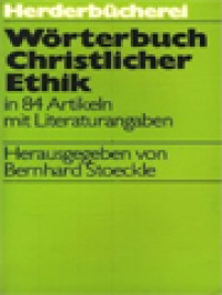 Image of Wörterbuch Christlicher Ethik