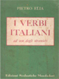 Image of I Verbi Italiani: Ad Uso Degli Stranieri