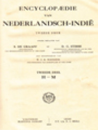 Image of Encyclopædie Van Nederlandsch-Indië, Deel II: H-M