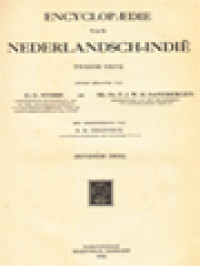 Image of Encyclopædie Van Nederlandsch-Indië, Deel VII: Supplement 3