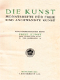 Image of Die Kunst: Monatshefte Für Freie Und Angewandte Kunst