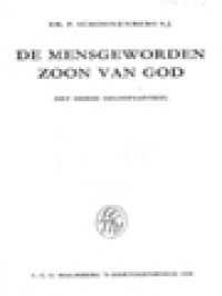 Image of Het Geloof Van Ons Doopsel, III: De Mensgeworden Zoon Van God - Het Derde Geloofsartikel