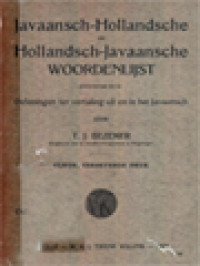 Image of Javaansch-Hollandsche En Hollandsch-Javaanse Woordenlijst