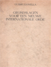 Image of Grondslagen Voor Een Nieuwe Internationale Orde: Aanteekeningen Bij De Radioboodschappen Van Paus Pius XII Gehouden Op Kerstmis 1939-1940-1941