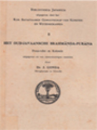 Image of Het Oud-Javaansche Brahmānda-Purāna: Proza-Tekst En Kakawin