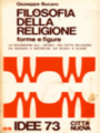 Image of Filosofia Della Religione: Forme E Figure. La Riflessione Sul 