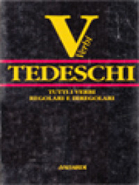 Image of Verbi Tedeschi: Tutti I Verbi Regolari E Irregolari