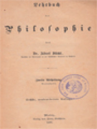 Image of Lehrbuch Der Philosophie II