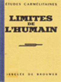 Image of Limites De L'Humain