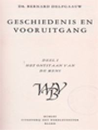 Image of Geschiedenis En Vooruitgang III: De Eeuwigheid Van De Mens