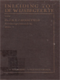 Image of Inleiding Tot De Wijsbegeerte: Aantekeningen I