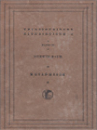 Image of Metaphysik, Band VI Der Philosophischen Handbibliothek