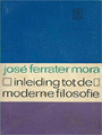 Image of Inleiding Tot De Moderne Filosofie