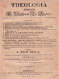 Image of Theologia Moralis S. Alphonsi de Ligorio III, IV