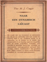 Image of Naar Een Dynamisch Laïcaat:  Naar Een Dynamisch Laicaat