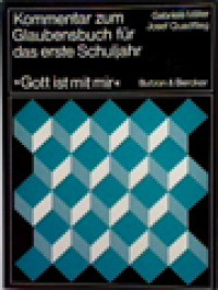 Image of Kommentar Zum Glaubensbuch Für Das Erste Schuljahr «Gott Ist Mit Mir»