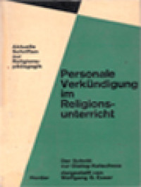 Image of Personale Verkündigung Im Religionsunterricht: Der Schritt Zur Dialog-Katechese, Aktuelle Schriften Zur Religions-Padagogik
