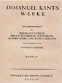 Image of Immanuel Kants Werke VI: Schriften Von 1790-1796 Von Immanuel Kant