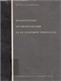 Image of Byzantinisme En Orientalisme In De Oosterse Theologie