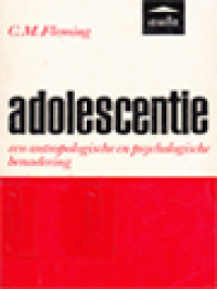 Image of Adolescentie: Een Antropologische En Psychologische Benadering