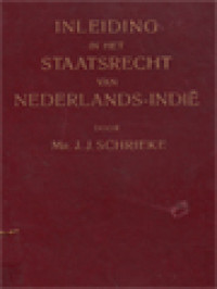 Image of Inleiding In Het Staatsrecht Van Nederlands-Indië