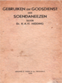 Image of Gebruiken En Godsdienst Der Soendaneezen