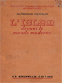 Image of L'Islam Devant Le Monde Moderne: Collection Diplomatique Et Politique Internationale