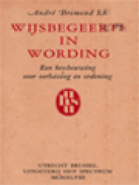 Image of Wijsbegeerte In Wording: Een Beschouwing Over Verbazing En Ordening