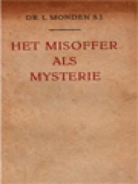 Image of Het Misoffer Als Mysterie