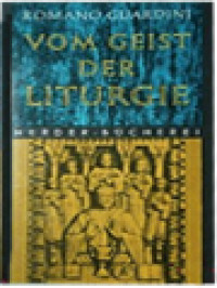 Image of Vom Geist Der Liturgie