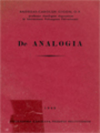Image of De Analogia