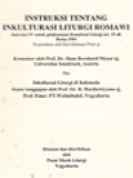 Instruksi Tentang Inkulturasi Liturgi Romawi: Instruksi IV Untuk Pelaksanaan Konstitusi Art. 37-40 Roma 1994